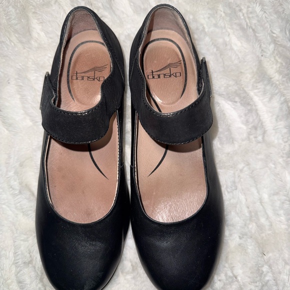 Dansko Black Mary Jane Sparkly Strap Women's Shoes Size EU 38-fits like US 7.5–8 - Picture 3 of 13